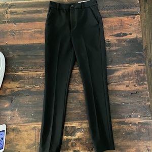 Zara Black High Rise Sculpting Trousers Size EU 34 / USA 2